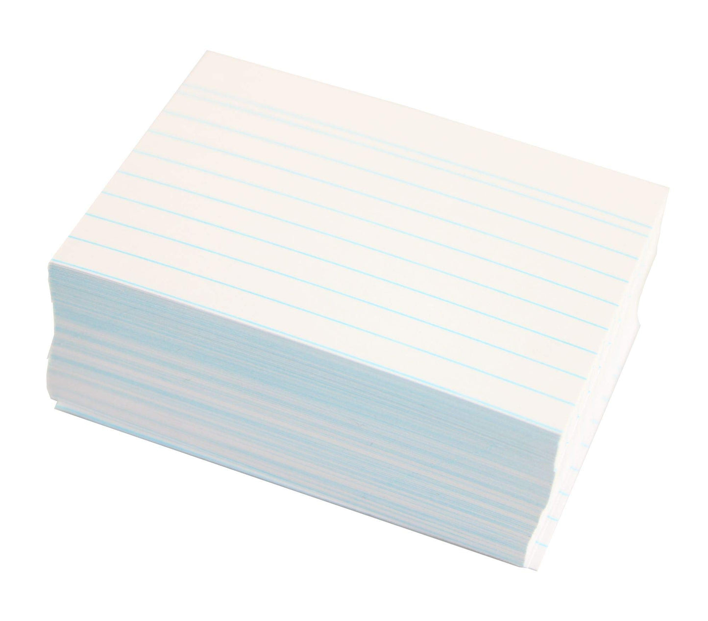 Landre 100420216 Index Cards Ruled on, A8, Pack of 200, White