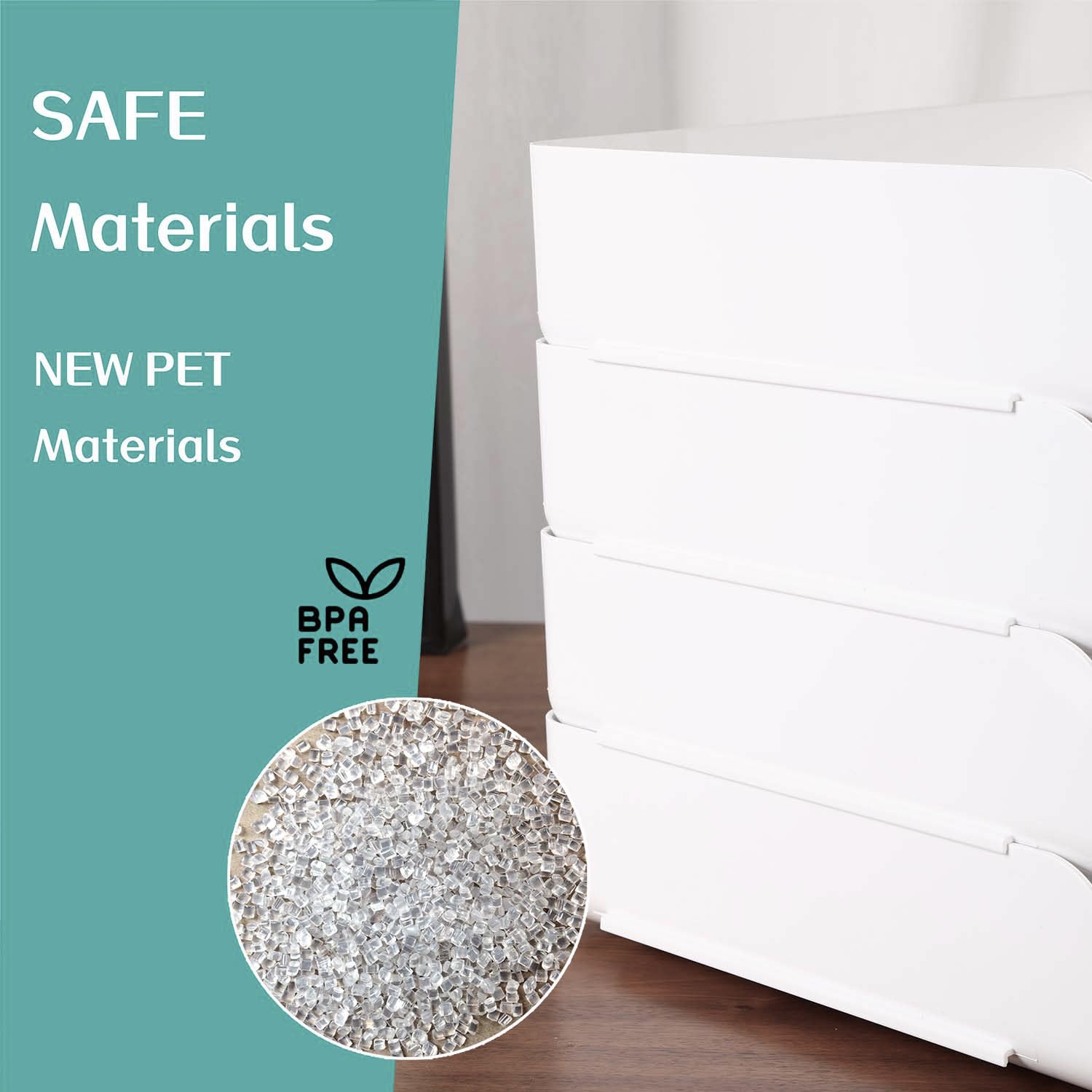 4 Tiers Stackable A4 Paper Trays, Office Desk File Holder, Tidy File Document Letter Book Paper