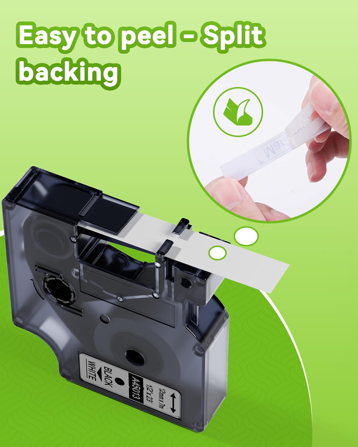 Replacement for DYMO Label Maker Refills 45013 S0720530s D1 Label Tape