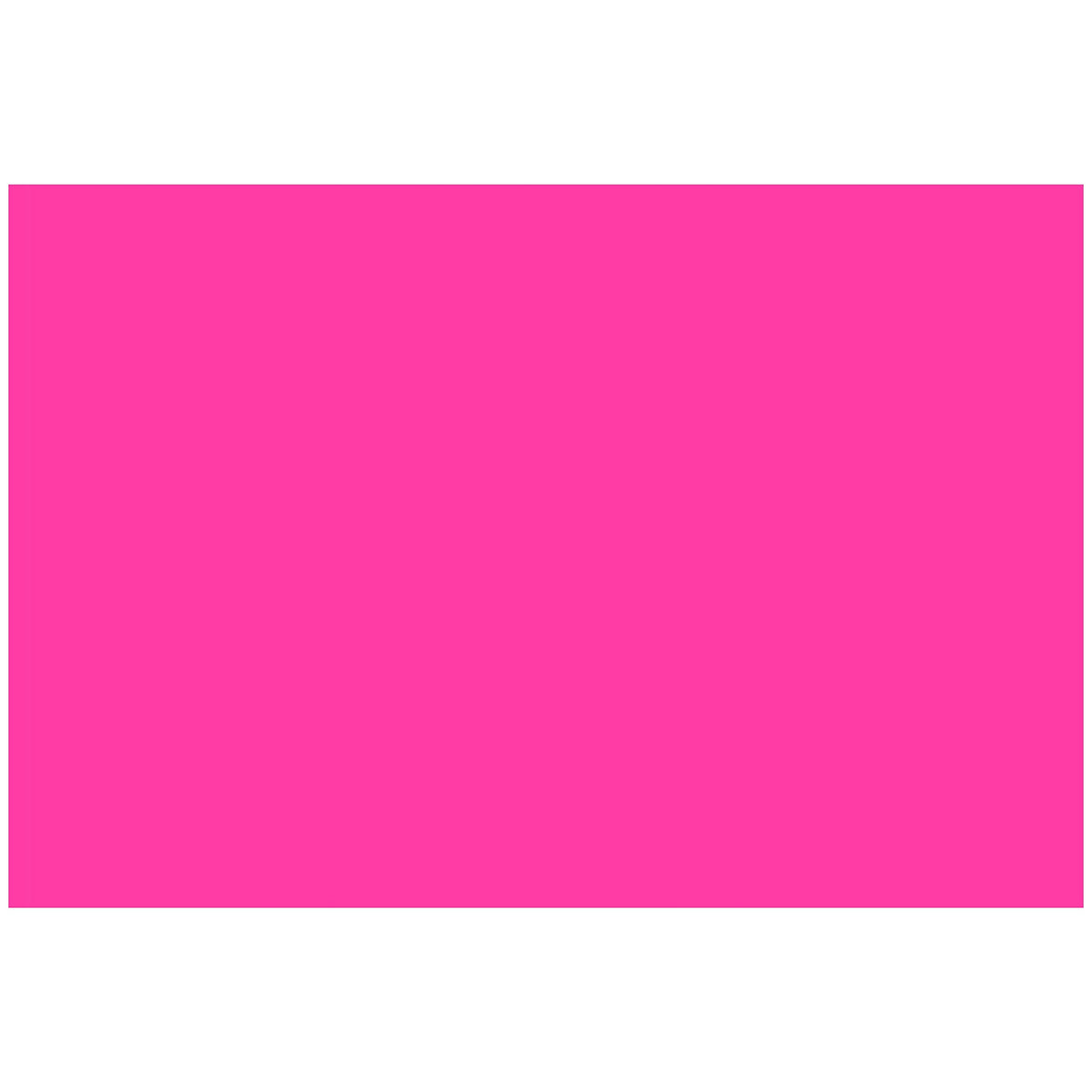 Colonial Cards: 100 Color Cardstock 4" x 6" Index Cards, Bright Pink, Unruled