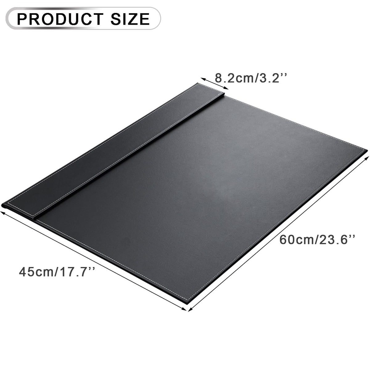 KINGFOM Ultra-Smooth PU Leather Desk Pad & Mat Office Desk Drawing & Writing Board A3/ A4 File