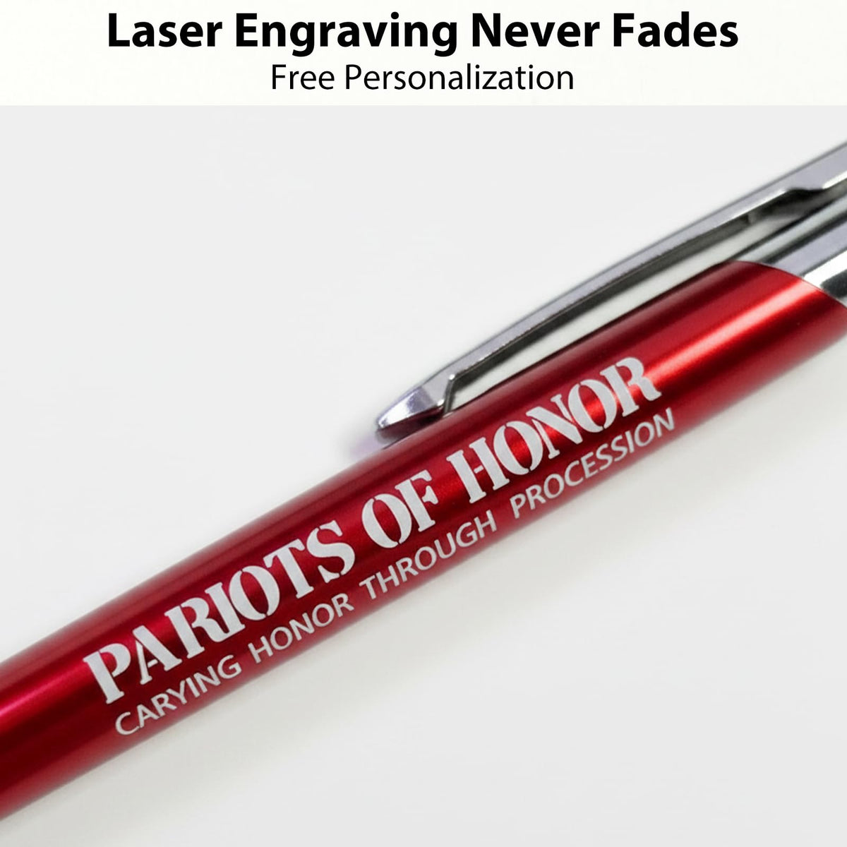 HH-STUDIO CUSTOM Logo Metal Ballpoint Pen for Office Gifts-50 Pack
