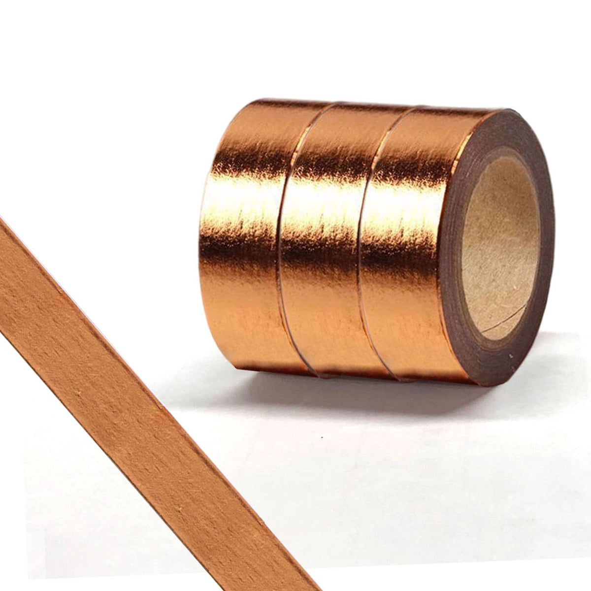Solid Foil Washi Tape, Decorative Self Adhesive Masking washi Tape,Graphic Art Tape,Washi DIY