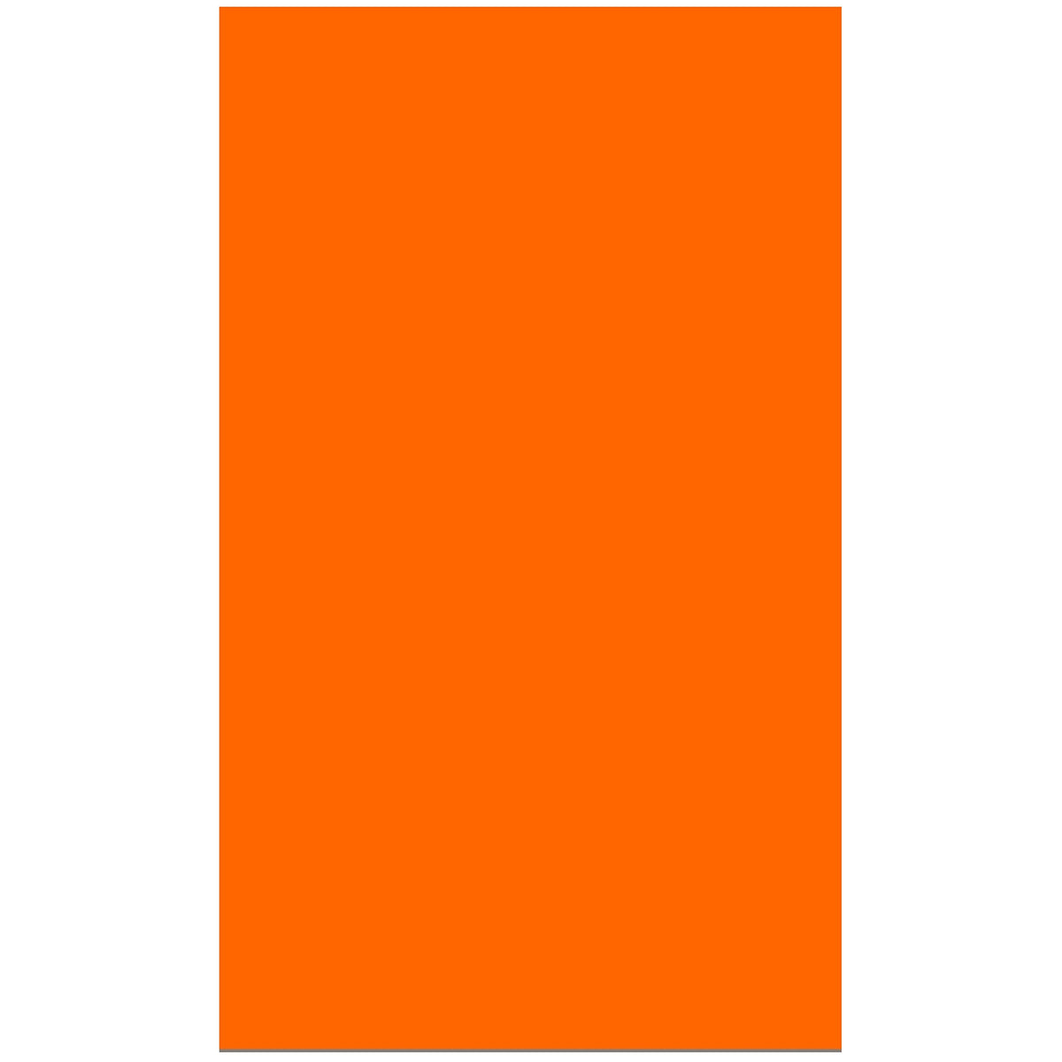 Colonial Cards: 150 Color Cardstock 3" x 5" Index Cards, Orange, Unruled
