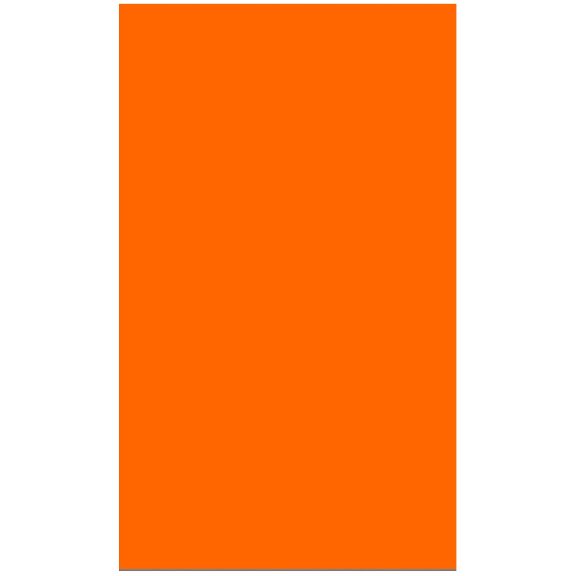 Colonial Cards: 150 Color Cardstock 3" x 5" Index Cards, Orange, Unruled