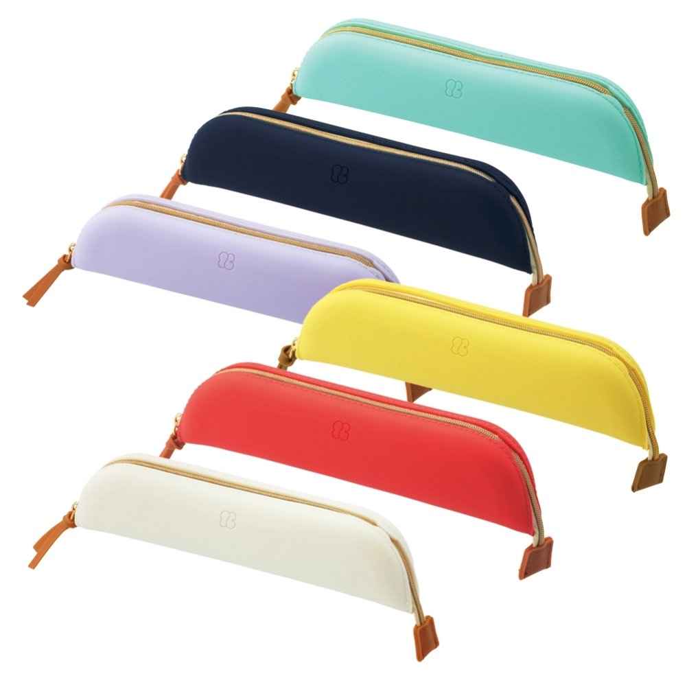 Lihit Lab A7730-19 Bloomin Tray Pen Case, Mint Green