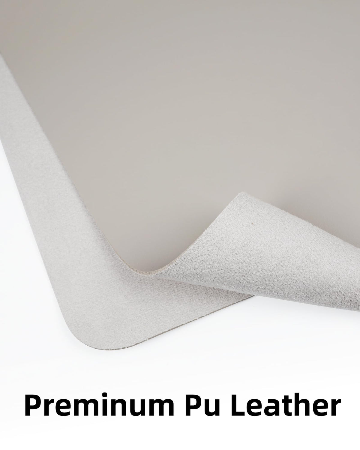 AFIING Leather Desk Pad Protector,55" x 17" Office Desk Mat, Large Mouse Pad, Non-Slip PU Leather
