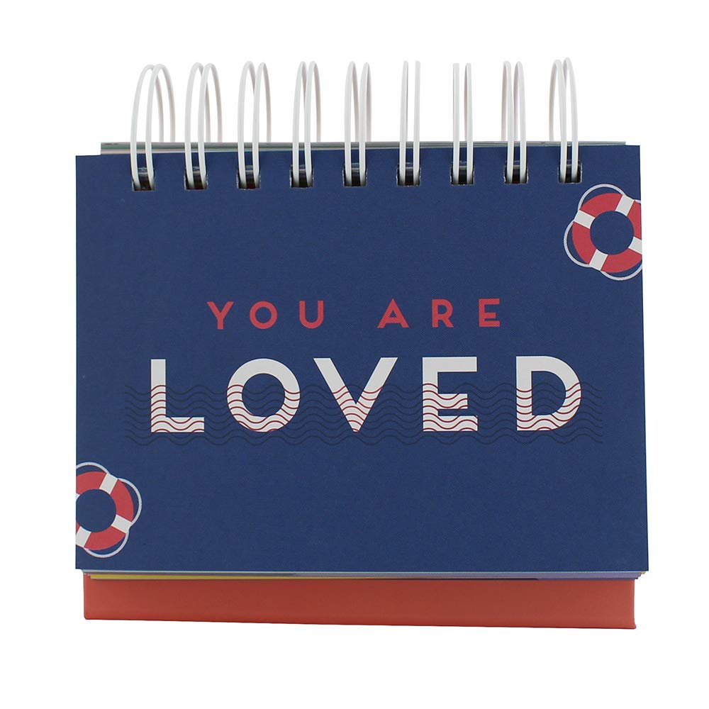 Ginger Fox Relax Make Time 365 Days Of Positive Affirmations Desk Pad Includes Optimistic Thinking