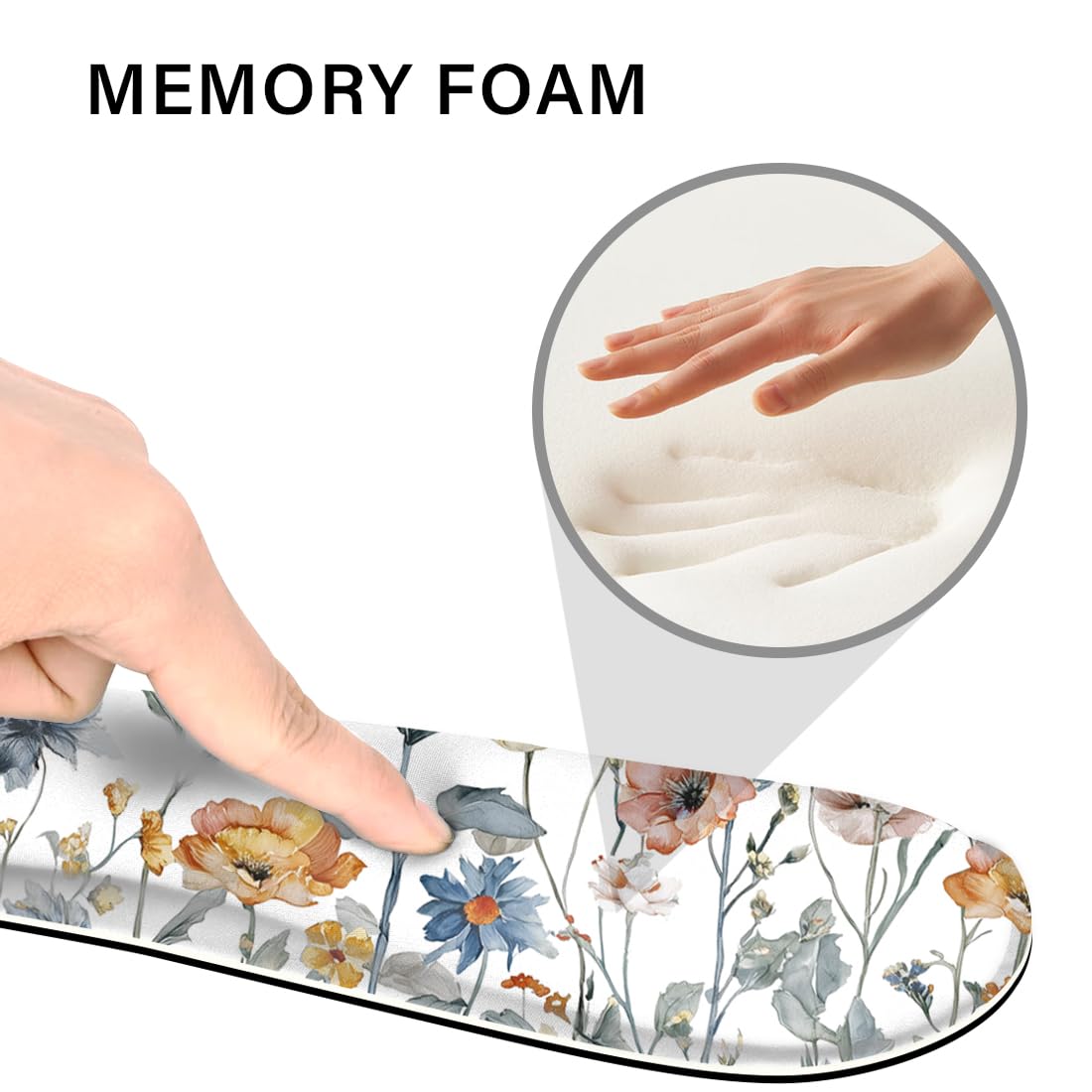 Desk Pad and Keyboard Wrist Rest, Large Mouse Pad + Keyboard Pad+Mouse Wrist Support, Non-Slip Desk