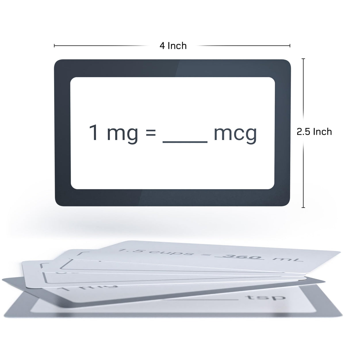 Pharmacology Unit Conversion Flashcards: The Fast and Effective Way to Master Common Medication