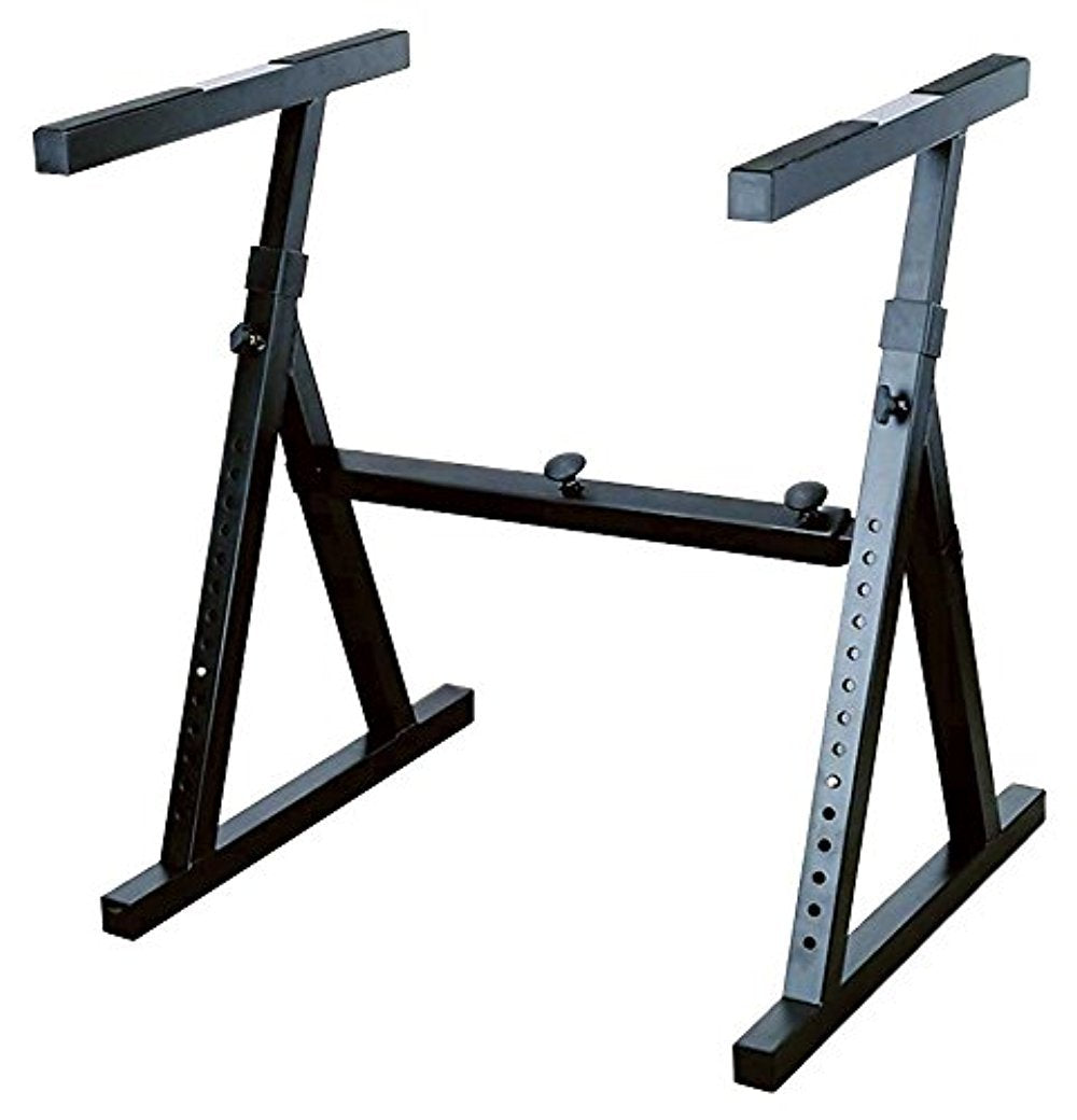 Stellar Labs 555-13830 Heavy Duty Keyboard Stand with Adjustable Width & Height