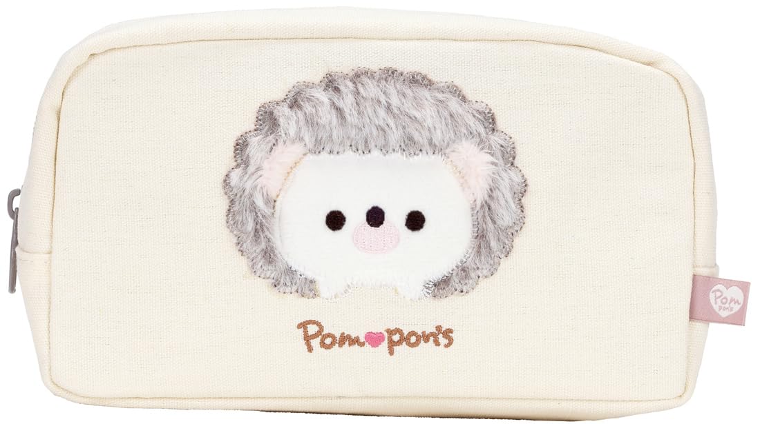 Skater ZPC1-A Pencil Case Pompon's Hedgehog