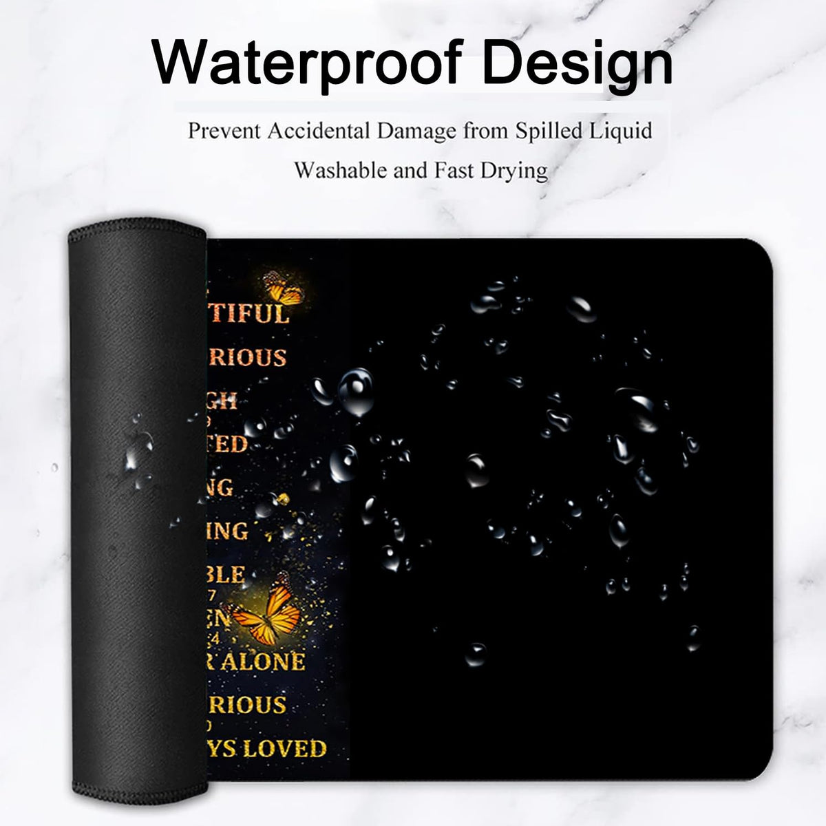 Large Mouse Pad, 31.5 x 11.8in Extended Gaming Mouse Pad with Stitched Edges,XXL Mousepad Protector