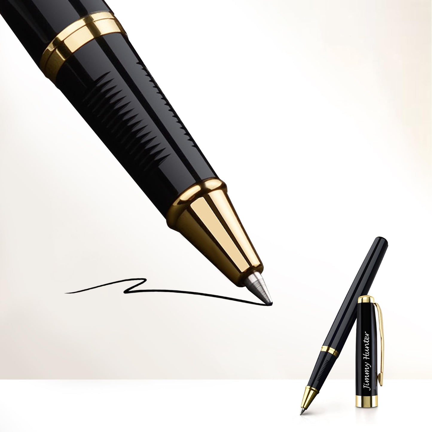 EDSG Personalized Pens Engraving Pen Custom Ballpoint Pens with Refillable Thank You Teacher
