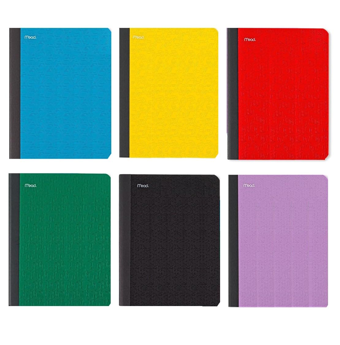 Five Star Composition Book + Study App, 4 Pack, Wide Ruled Paper, 7-1/2" x 9-3/4", 80 Sheets