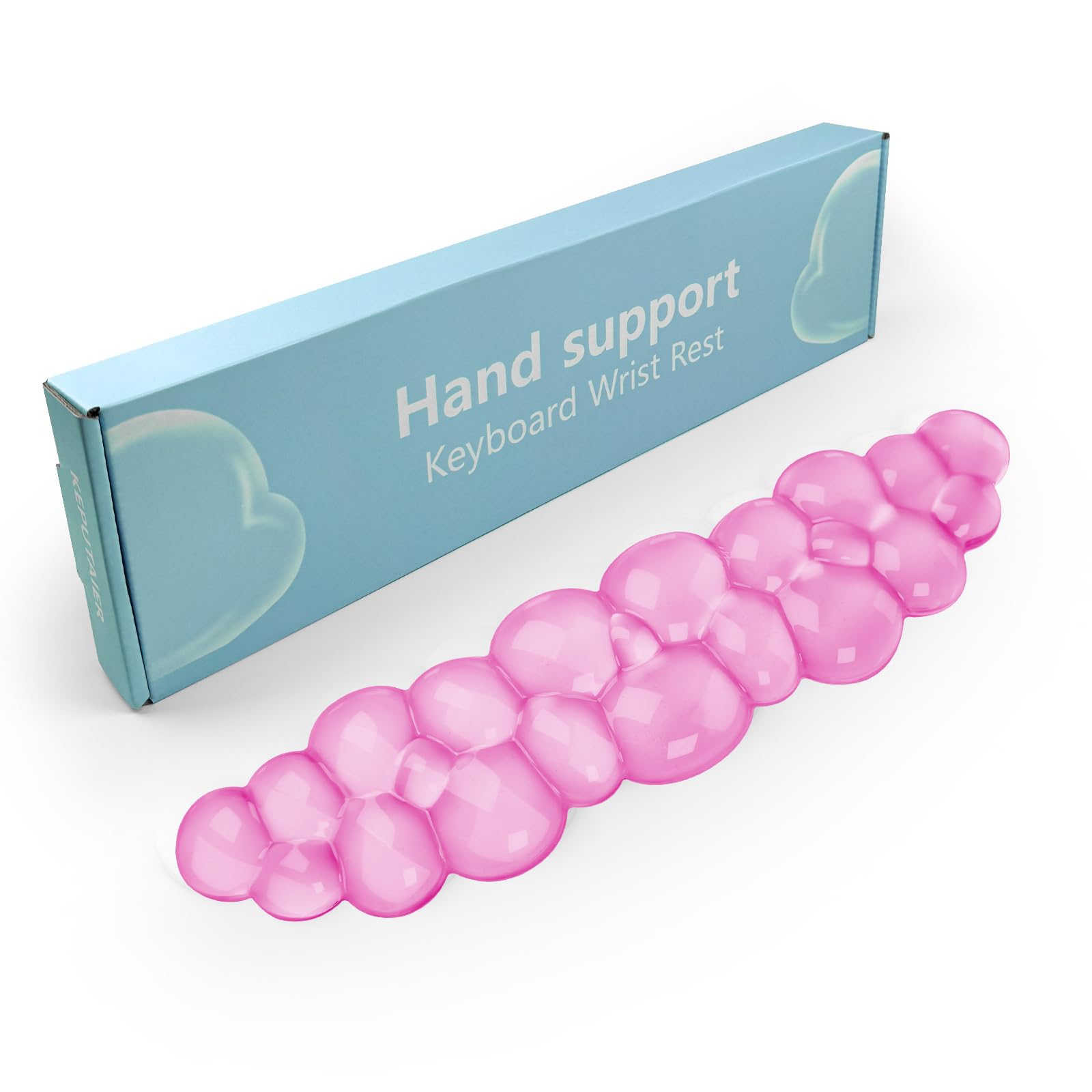 Gel Cloud Keyboard Wrist Rest, Cute Wrist Support and Arm Support Keyboard Rest for Keyboard Typing