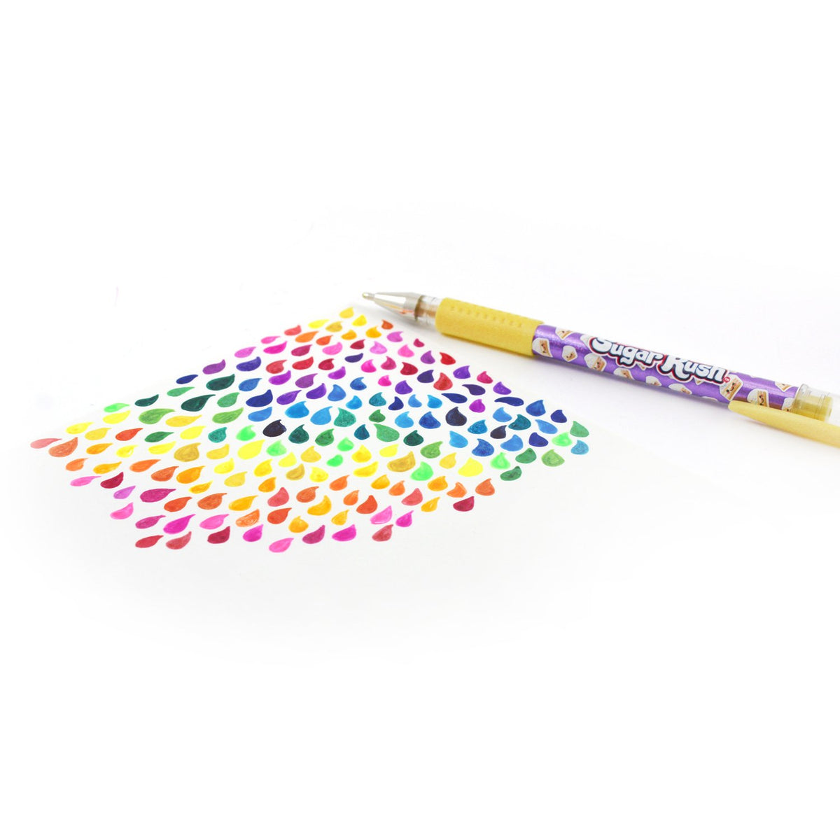Scentos Scented Gel Pens - 24-Count - Assorted Color Pens for Kids or Adults in Sugar Rush Candy