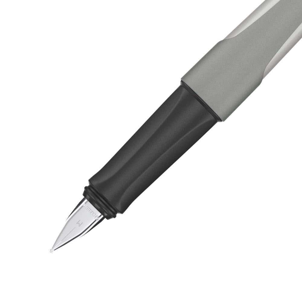 STABILO Fountain Pen Flow - MONOCHROME - Medium Nib - Pack of 1 - Grey