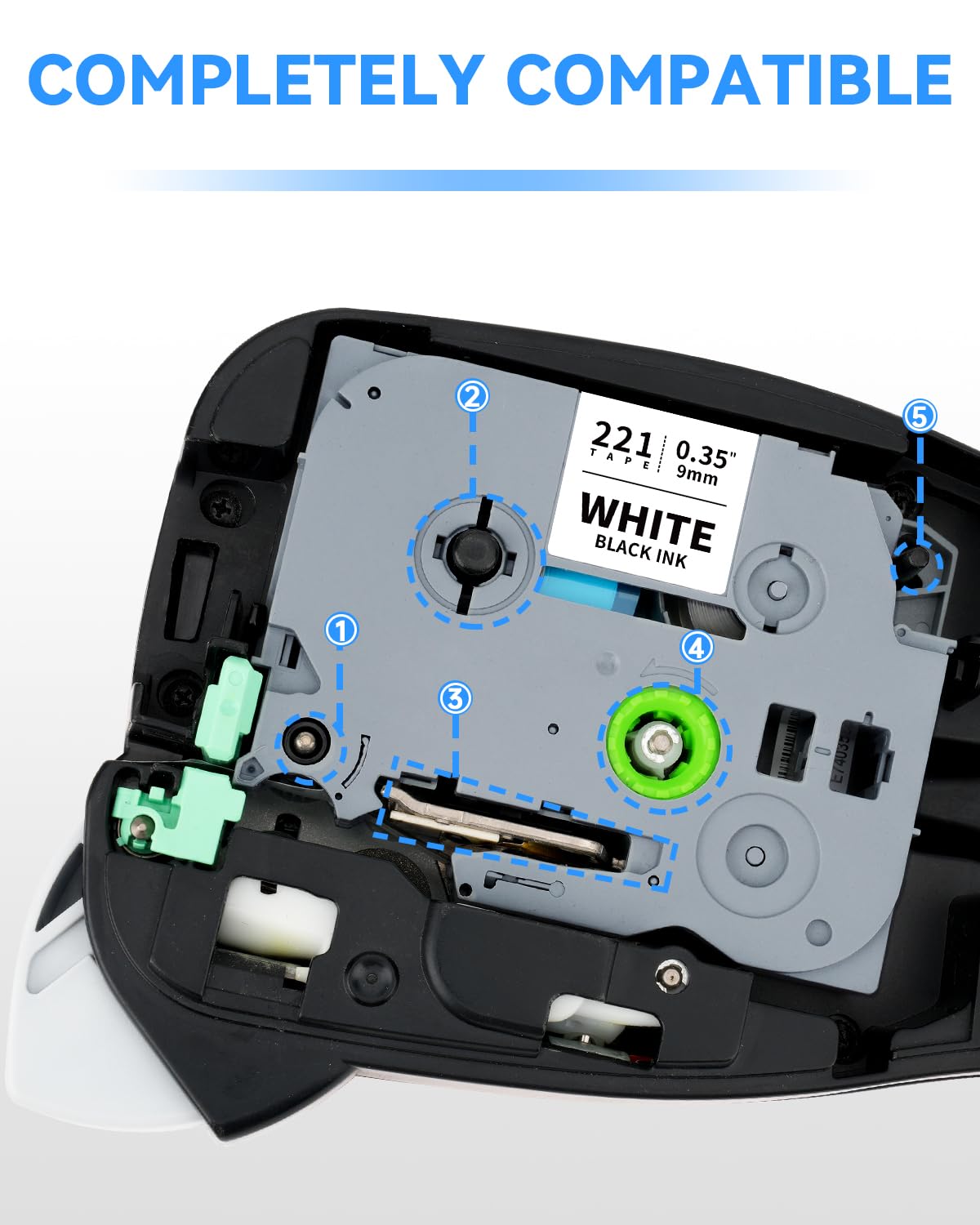 UniPlus Compatible for Tze-221 Tze-121 Tze-421 Tze-521 Tze-621 Tze-721