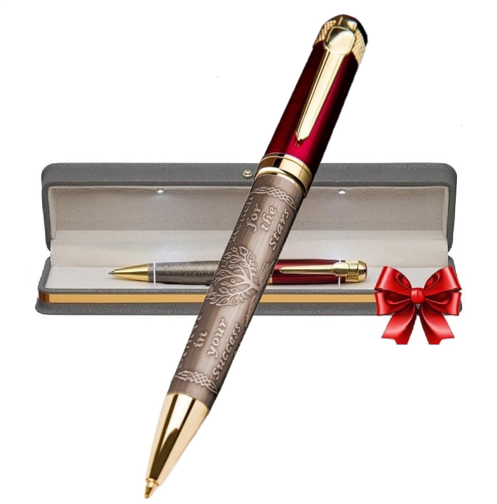 S&R Somit Luxury Ballpoint Pen Gift Set with Fancy LED Box