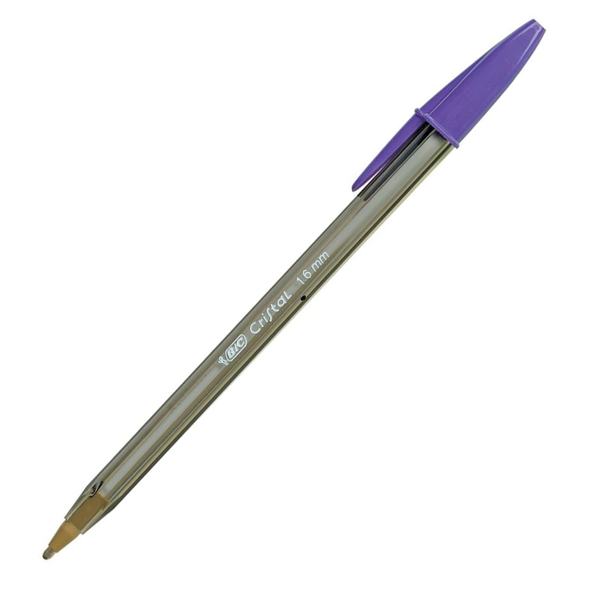 Bic Cristal P. TA 1.6mm Ball Pen Purple.