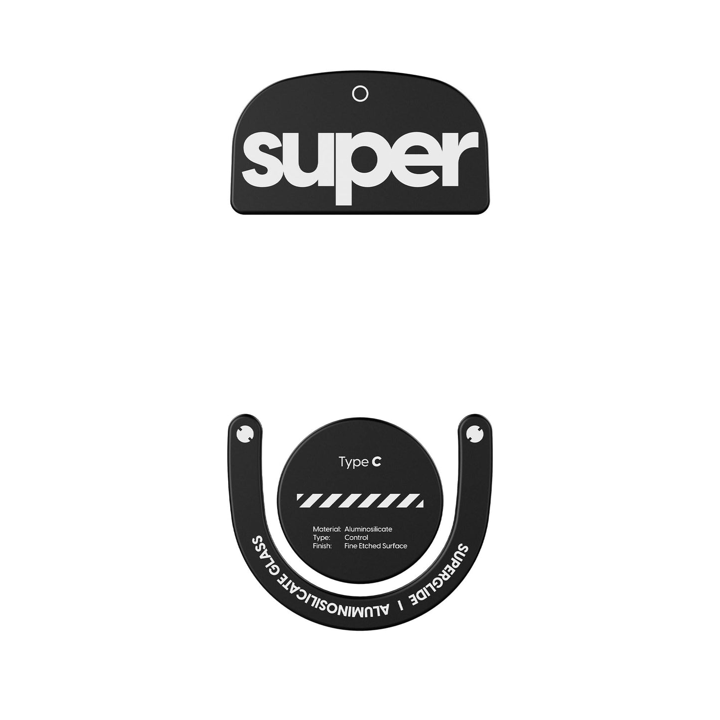 Pulsar Gaming Gears Superglide Type-C Skates for GPro X Superlight 2, Black