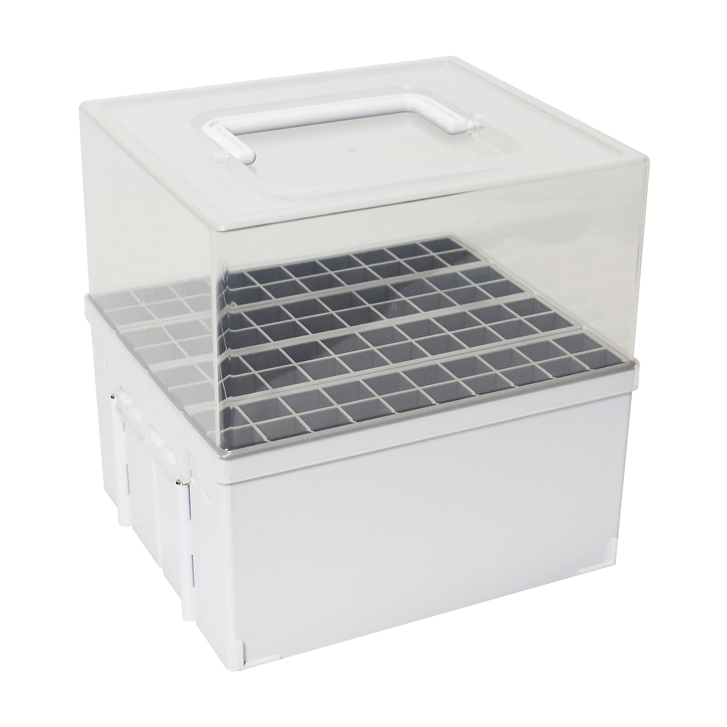 Deflecto Expandable Marker Accordion Organizer - White/Clear
