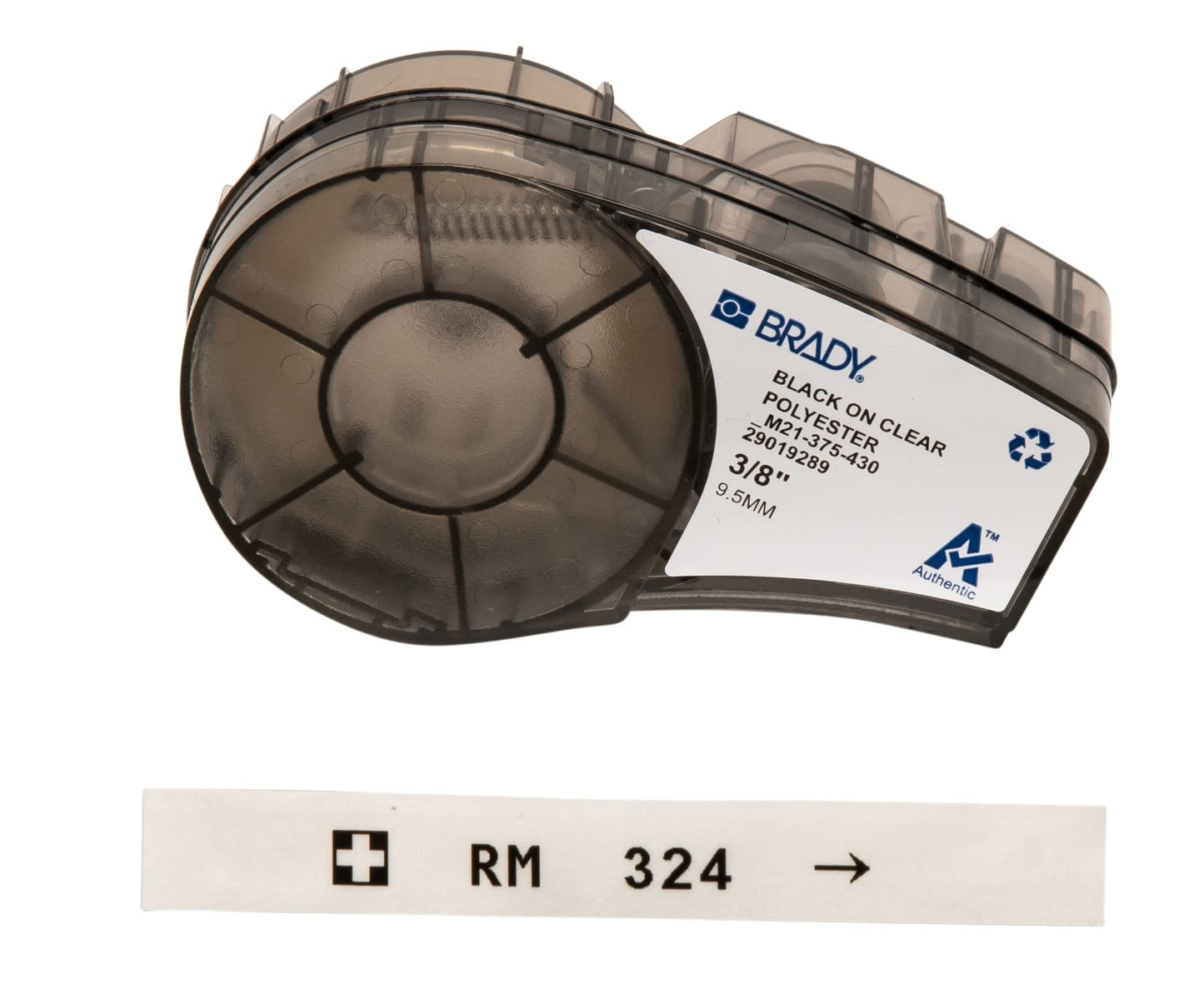 Brady Authentic (M21-375-430) Harsh Environment Polyester Label for Lab, Asset Tracking and Datacom