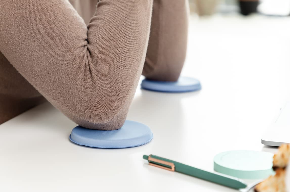 Jelbows Ergonomic Fabric Wrist Rest Set for Arms & Elbows, Comfort for Office & Gaming, Wrist and