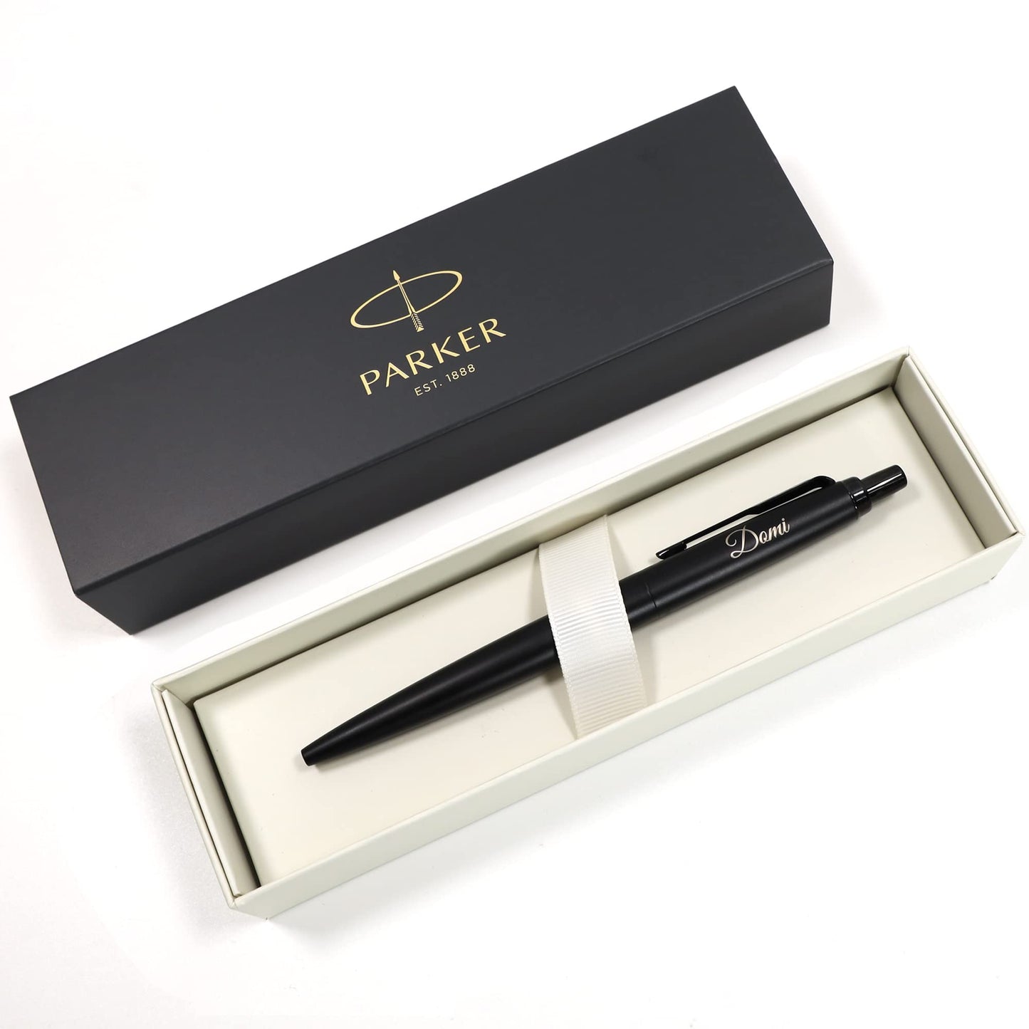 Personalised Custom Parker Jotter XL Monochrome Pen + Gift Box | Design A Truly Unique Present |