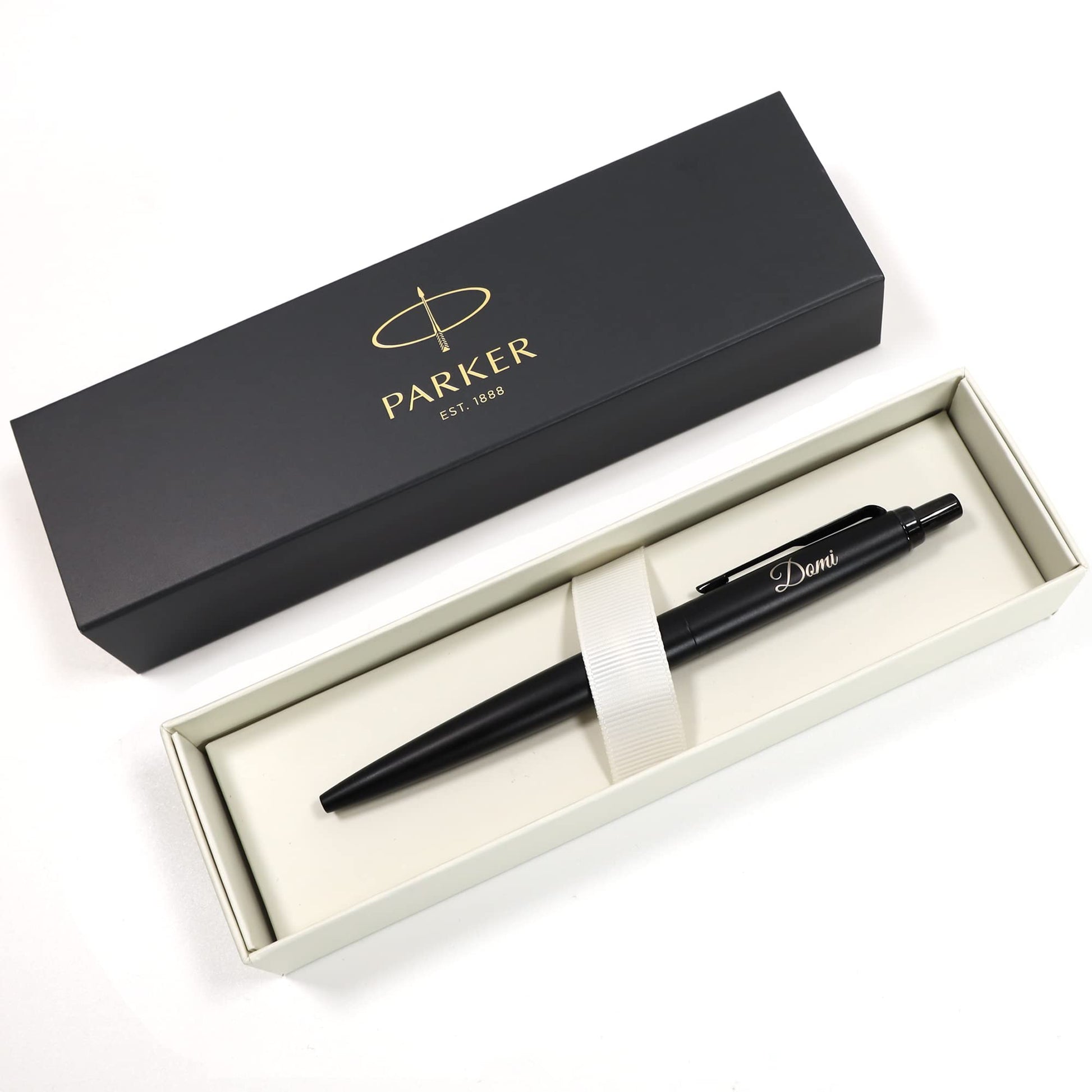Personalised Custom Parker Jotter XL Monochrome Pen + Gift Box | Design A Truly Unique Present |