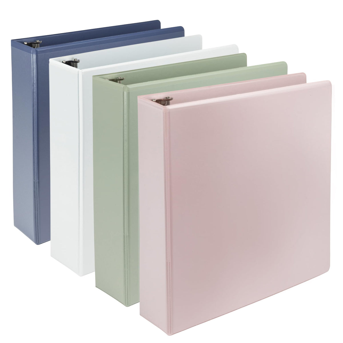 Samsill Plant-Based 2 Inch Durable D-Ring, View Binder, Eco-Friendly, USDA Certified Biobased, 4