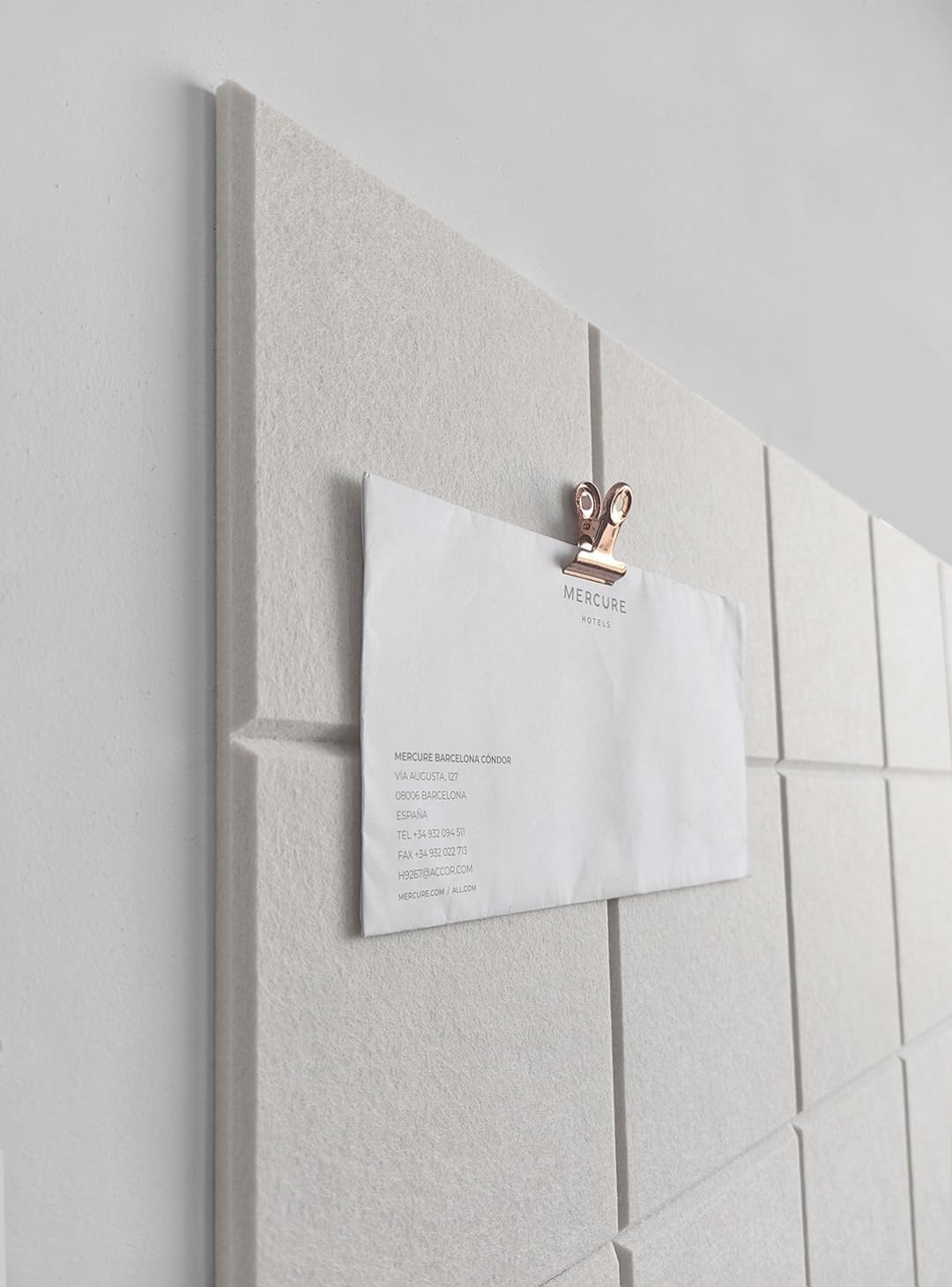 DECORITA Cork Board 24 x36 Alternative - 6 Pack Felt Wall Tiles with Safe Removable Adhesive Tabs