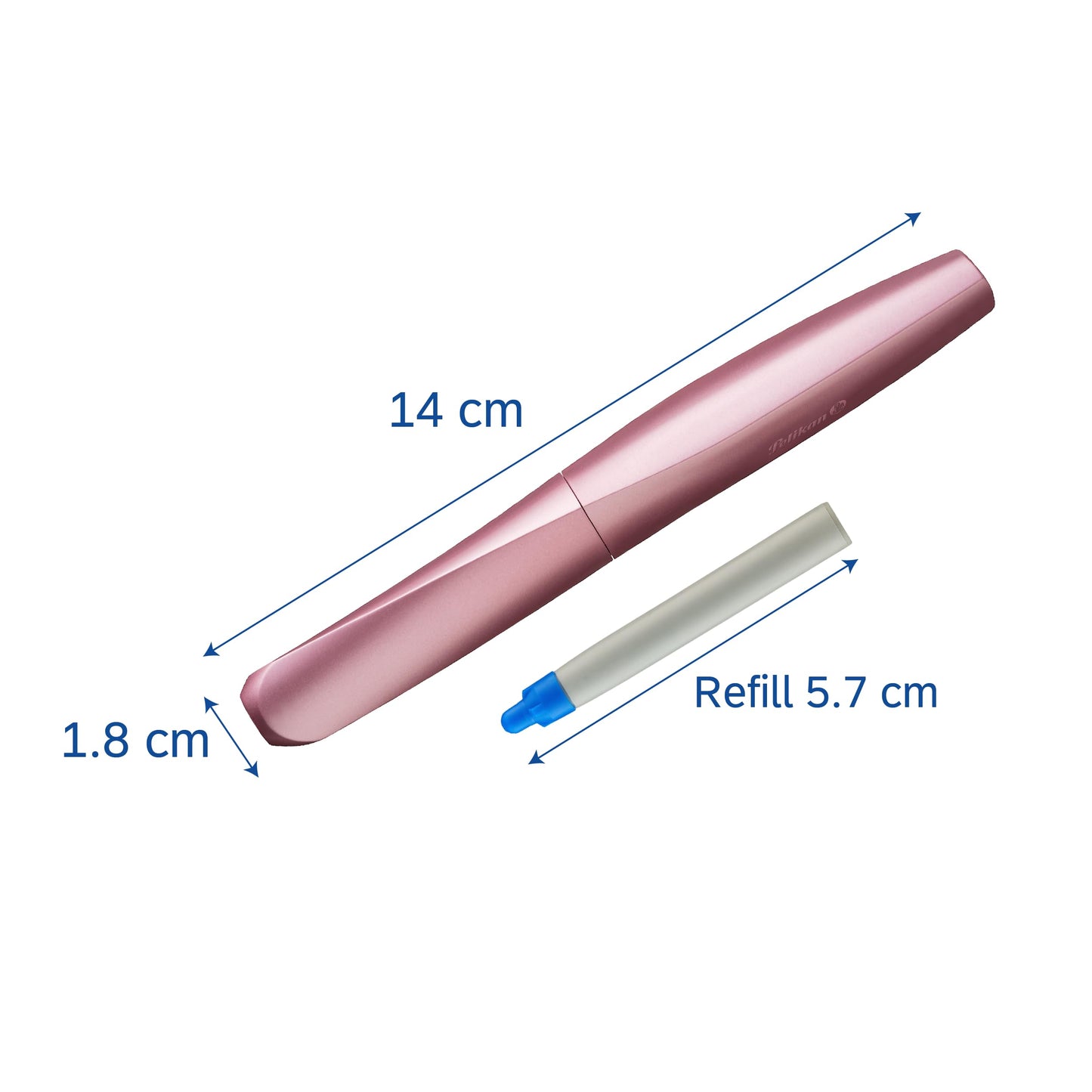 Pelikan Twist R457 Girly Rose Rollerball Pen + 2 KM/B
