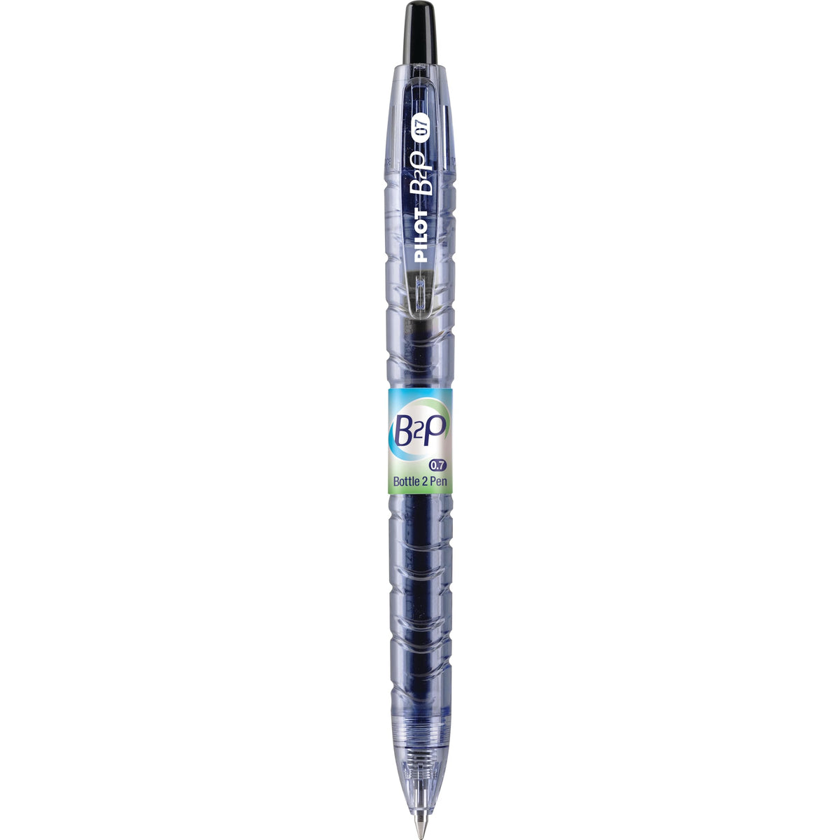 PILOT B2P Bottle to Pen Ball Point Pen, Medium 1.0mm, Black Ink, 12-Count