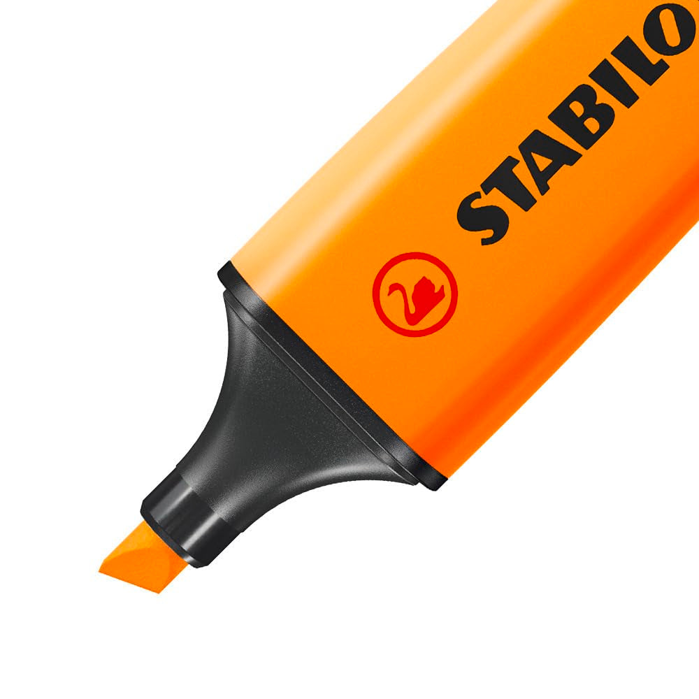 Highlighter - STABILO BOSS ORIGINAL - Pack of 10 - Orange