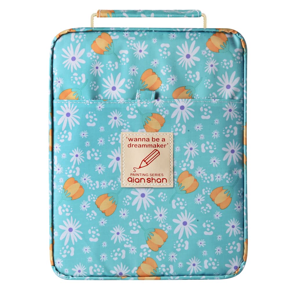 Pencil Case Holder Slot with Zipper Closure Large Capacity Pen Organizer