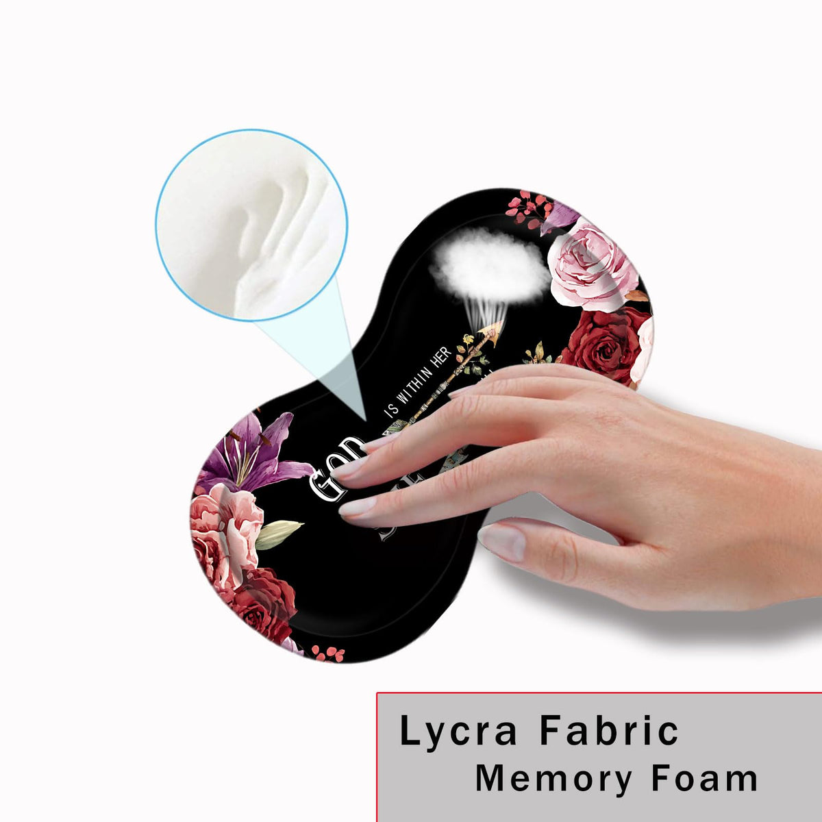 CICPLKSE Mouse Pad with Wrist Support + Desk Mat + Coaster 3 in 1 Set, XXL Large Gaming Mousepad