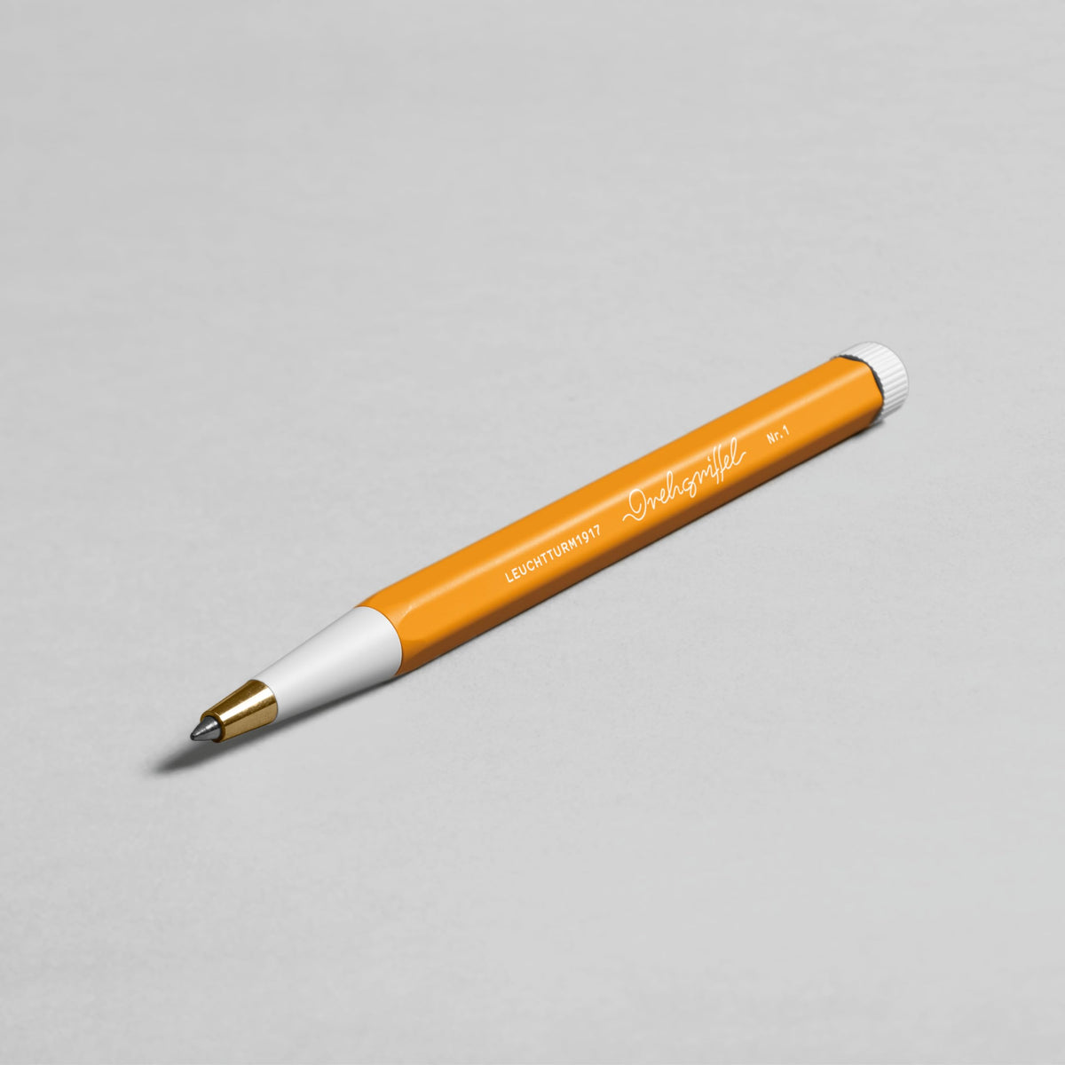 LEUCHTTURM1917 - Drehgriffel Writing Pen (Rising Sun) - Gel Pen with Black Ink Included