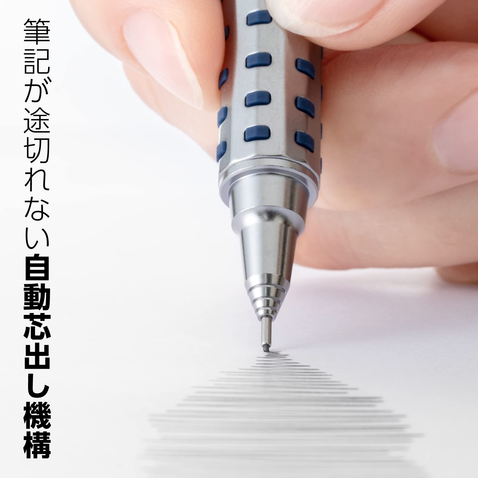 Pentel Orenz AT XPP2005-C Mechanical Pencil, 0.02 inches (0.5 mm), Dark Blue