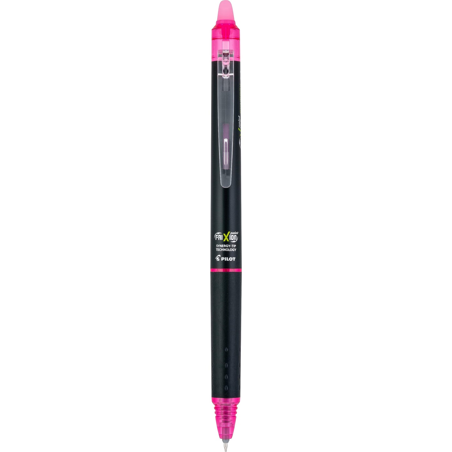 Pilot FriXion Synergy Clicker Erasable Gel Ink Pens, 0.5mm, Pink, 12-Pack