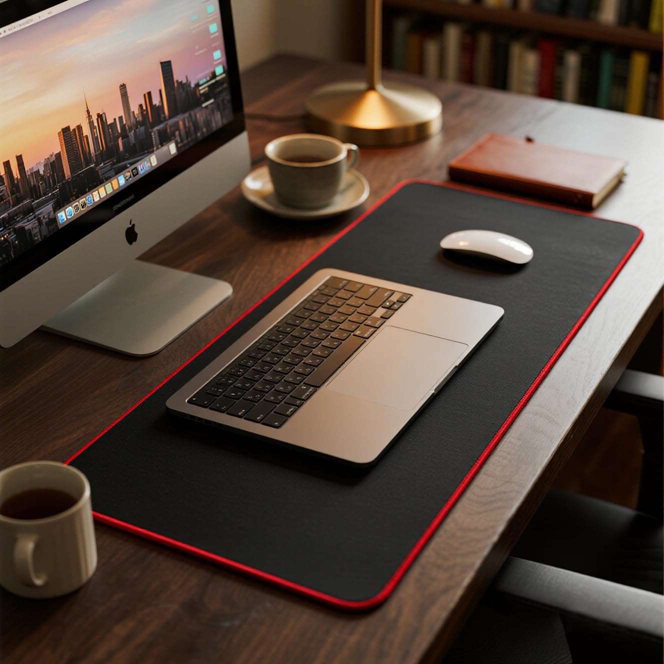 JIALONG Extended Gaming Mouse Pad Keyboard Desk Mat for Gaming & Office