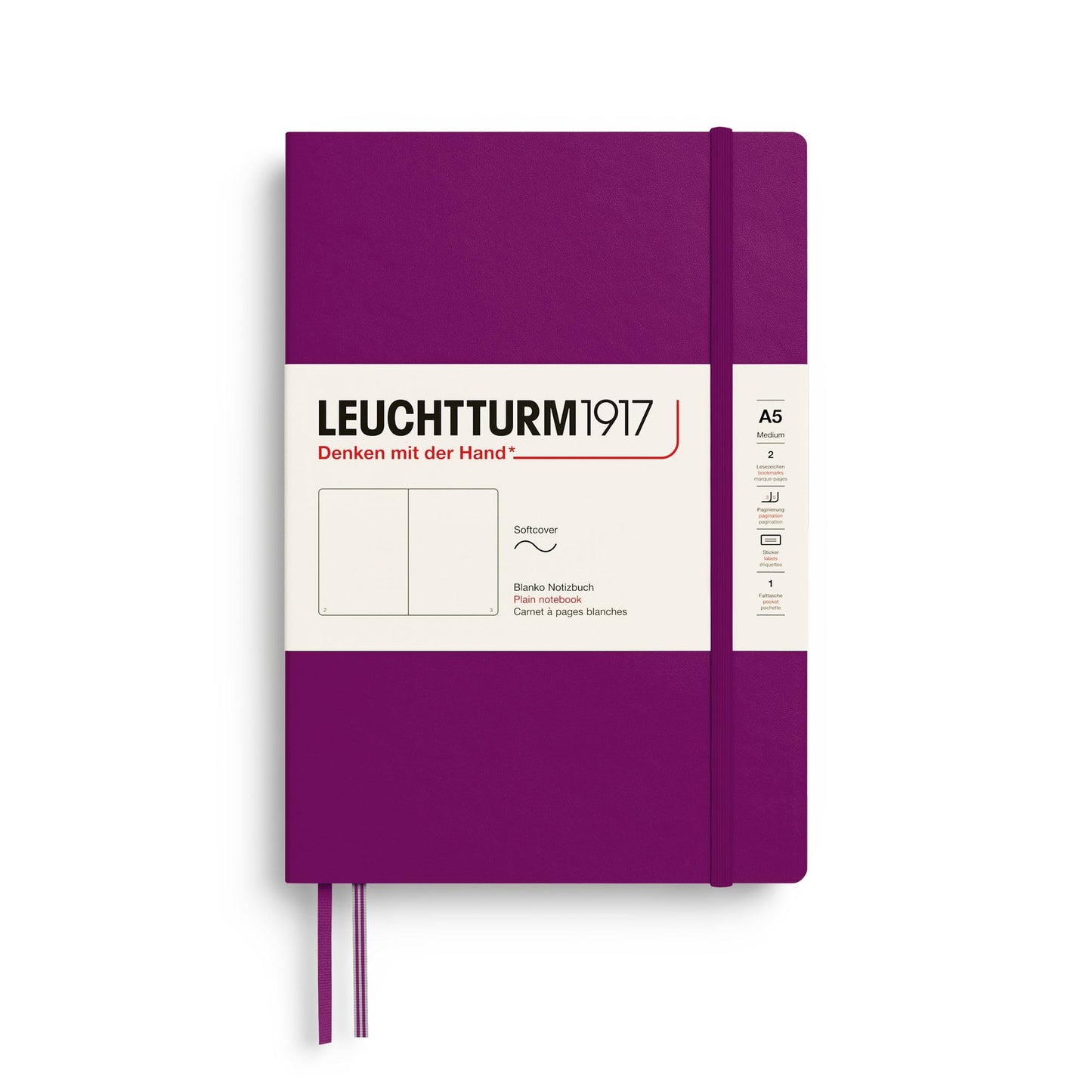 LEUCHTTURM1917 - Drehgriffel Writing Pen (Mint Green) - Ballpoint Pen with Royal Blue Ink Included