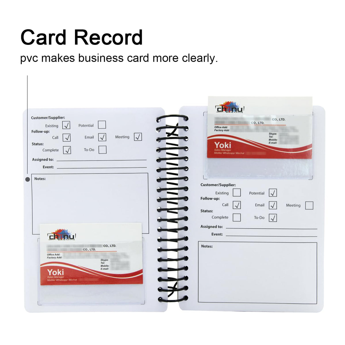 Business Card Organizer Card Holder Book, Portable Credit Card Organizer, Managing All Card Holder