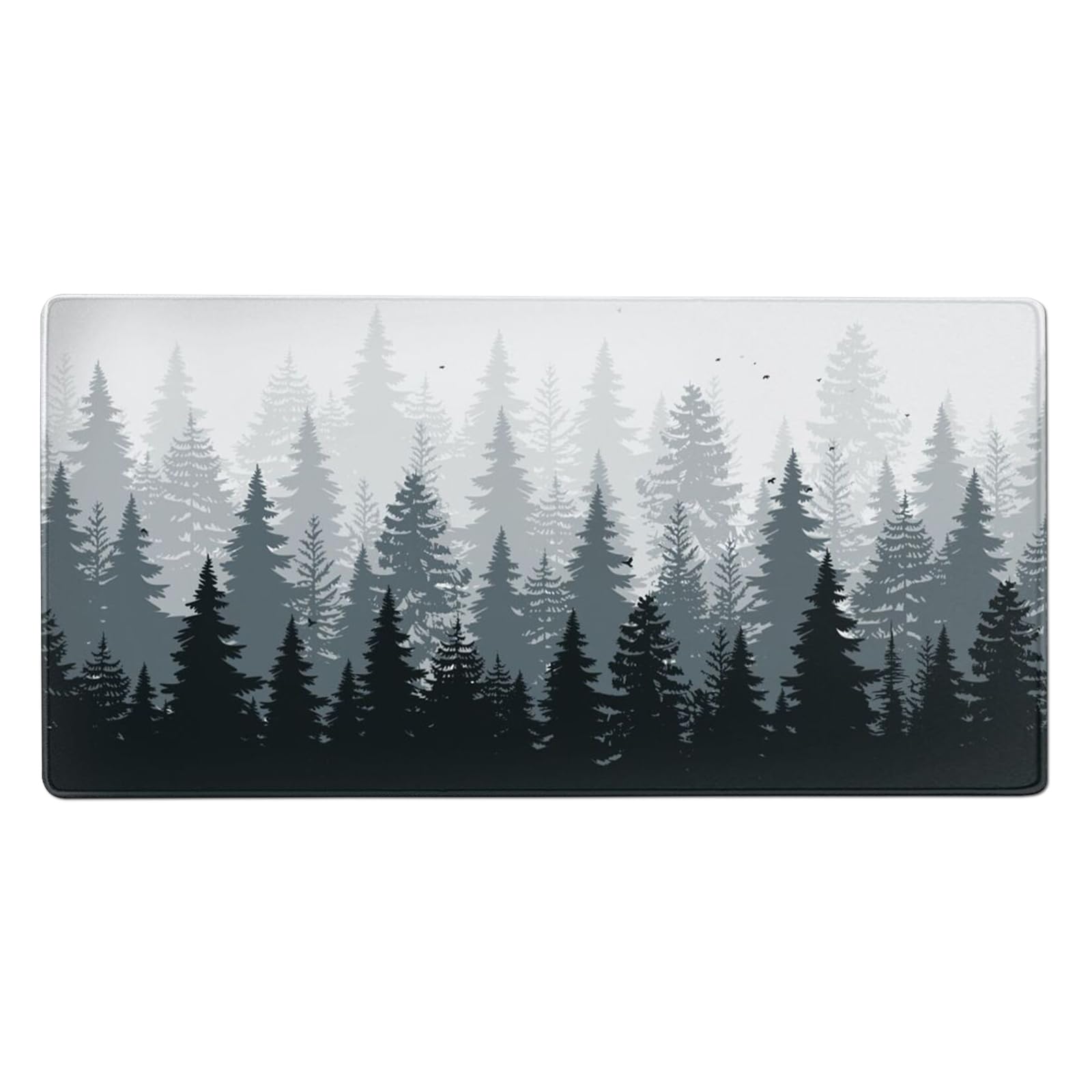3XL Huge Mouse Pads Oversized (48''x24''),Gaming Mouse Mat Forest
