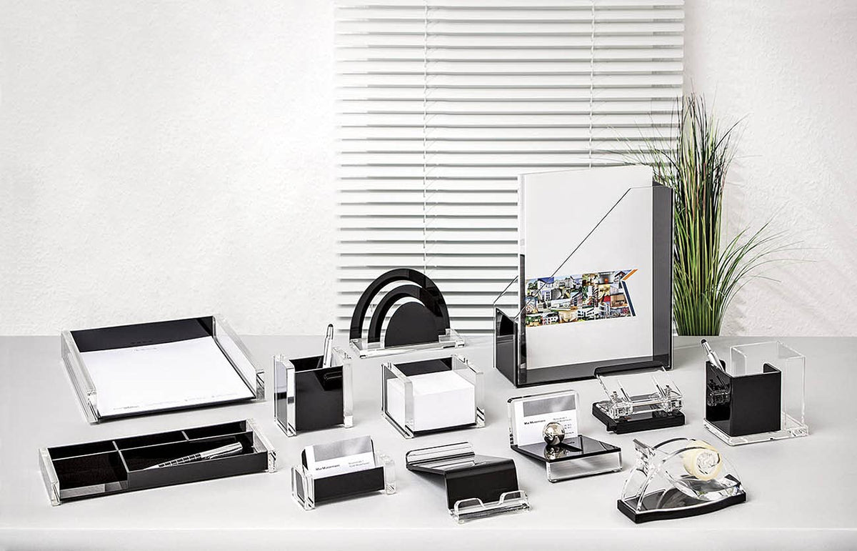 Wedo 60 3001 Acrylic Letter Rack - Transparent