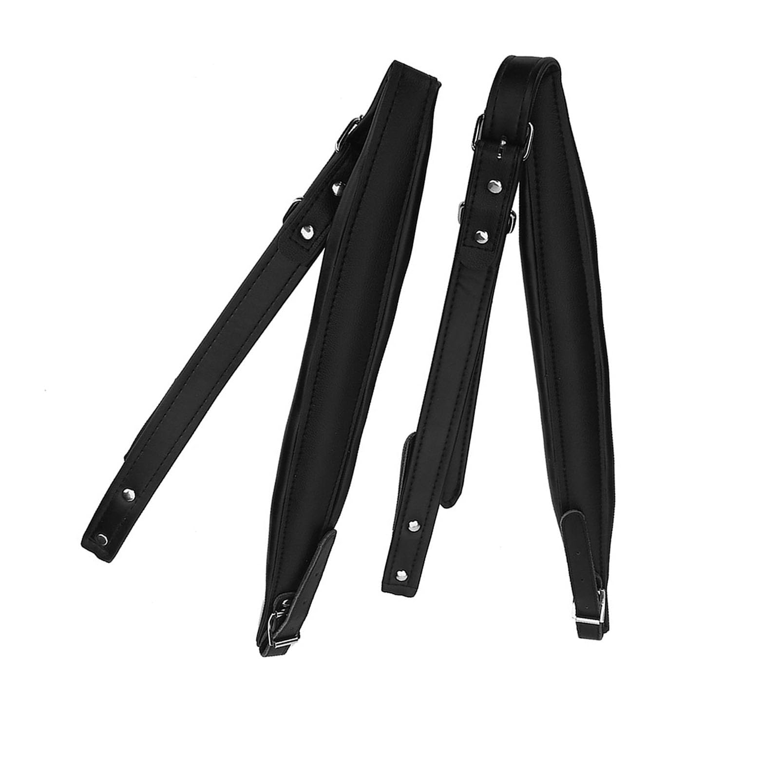Padded Adjustable Bass Strap, Comfortable PU Shoulder Strap for Electric and Acoustic Bass