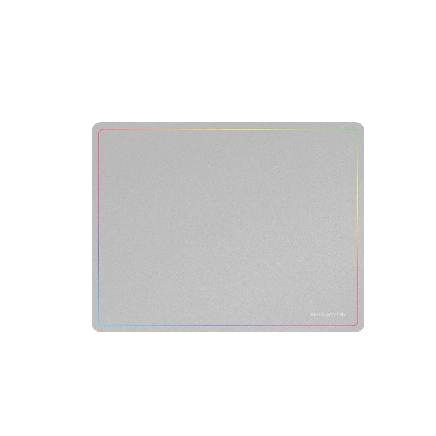 MARSGAMING MMP124, Gaming Mouse Pad 360x260mm, Rainbow Edge Design, Non-Slip Natural Rubber Base