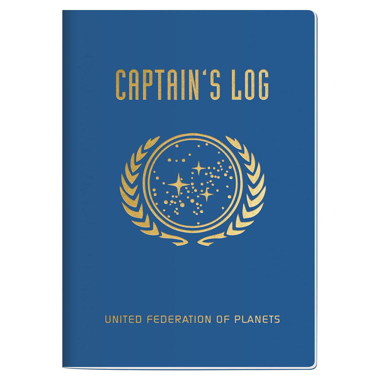 The Unemployed Philosophers Guild Star Trek Captain's Log Notebook - Officially Licensed Passport