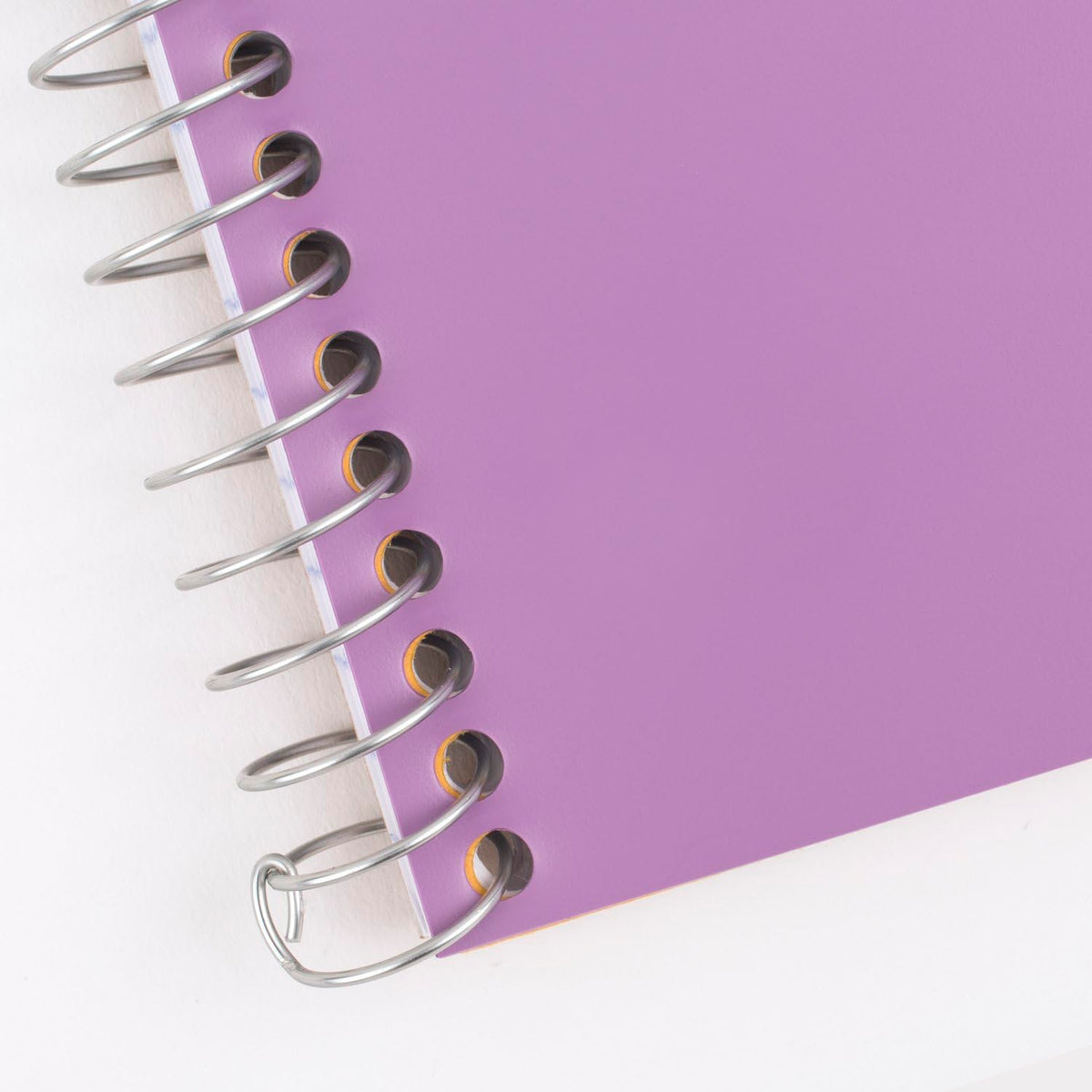 Five Star Small Spiral Notebook, 2 Subject, College Ruled Paper, 9-1/2" x 6", 100 Sheets, Amethyst